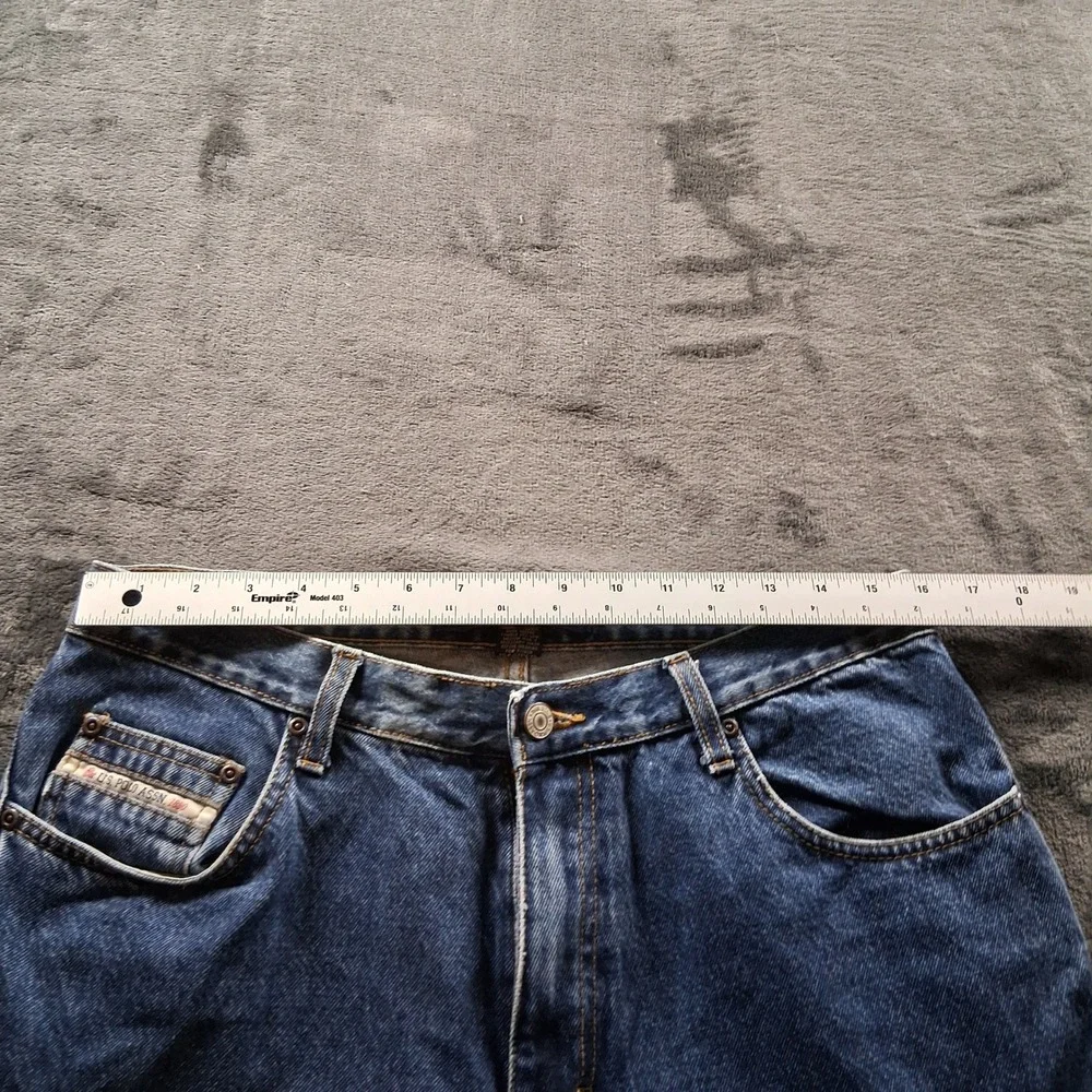 US Polo Assn Jeans Mens 36x28 Blue Straight Leg Medium Wash Denim 3072